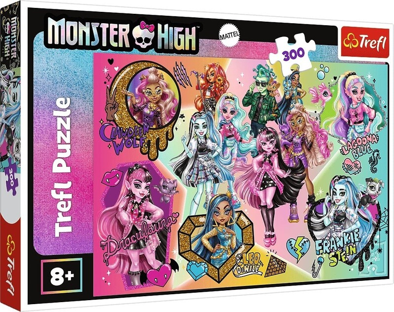 TREFL - Puzzle Monster High: Zombie na vrcholu 300 dílků