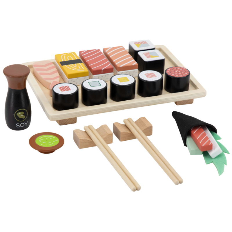 TRYCO - Dřevěný Sushi Set