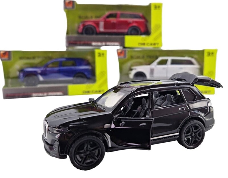 WIKY - Auto SUV kovové na zpětné natažení 12cm, Mix Produktů