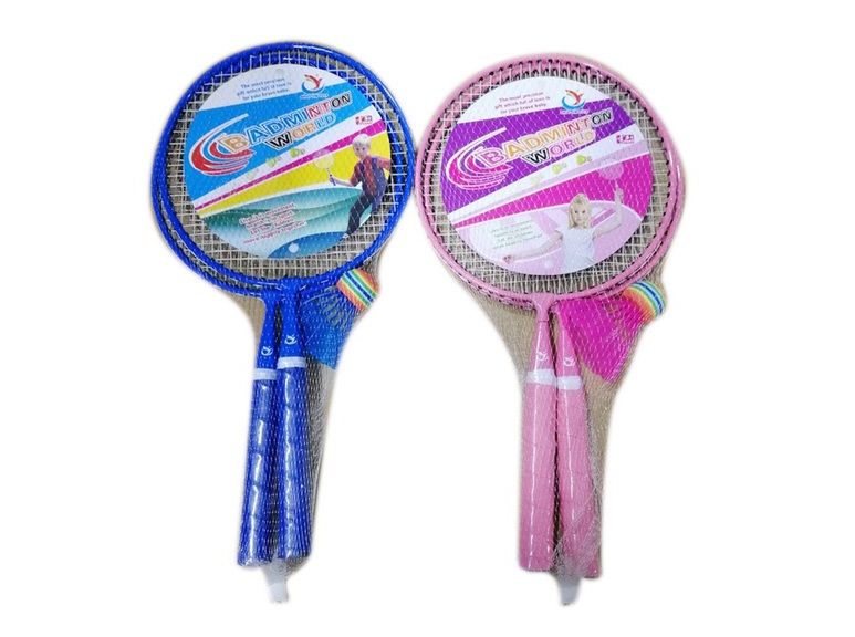 WIKY - Badminton sada 2 rakety s košíkem