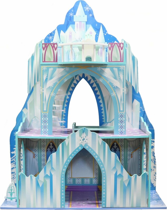 WIKY - Dřevěný domeček pro panenky Ledové království 103 cm