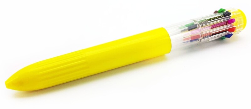 WIKY - Kuličkové pero 10 barev 22 cm