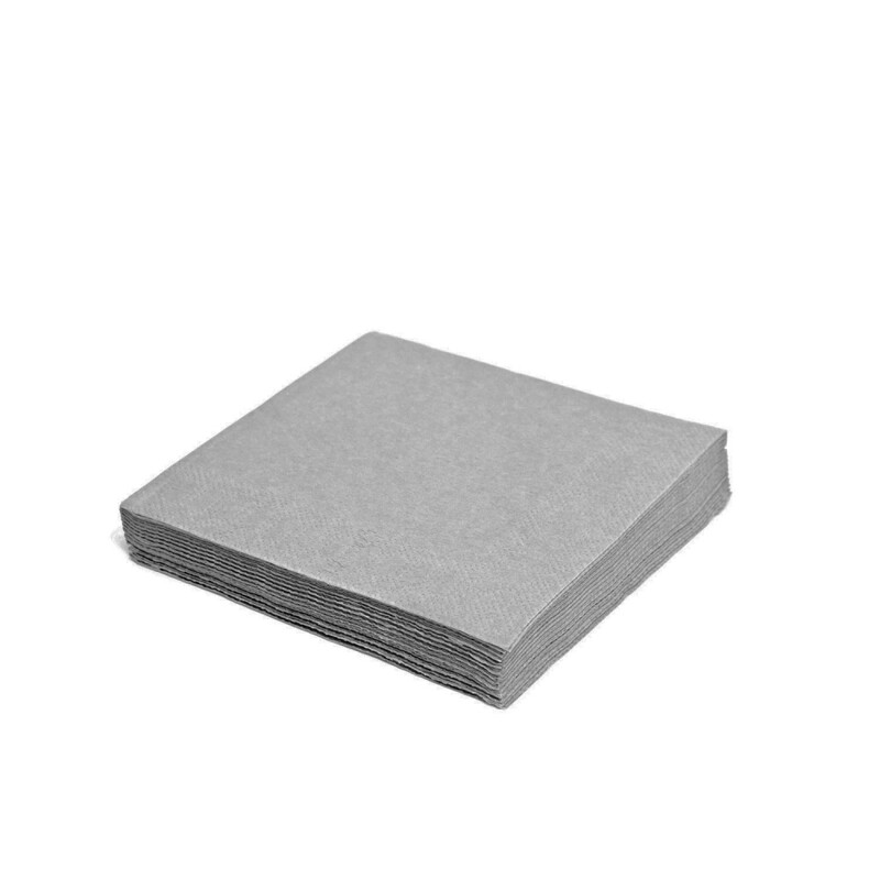 WIMEX - Ubrousek (PAP FSC Mix) 3vrstvý šedý 40 x 40 cm [250 ks]
